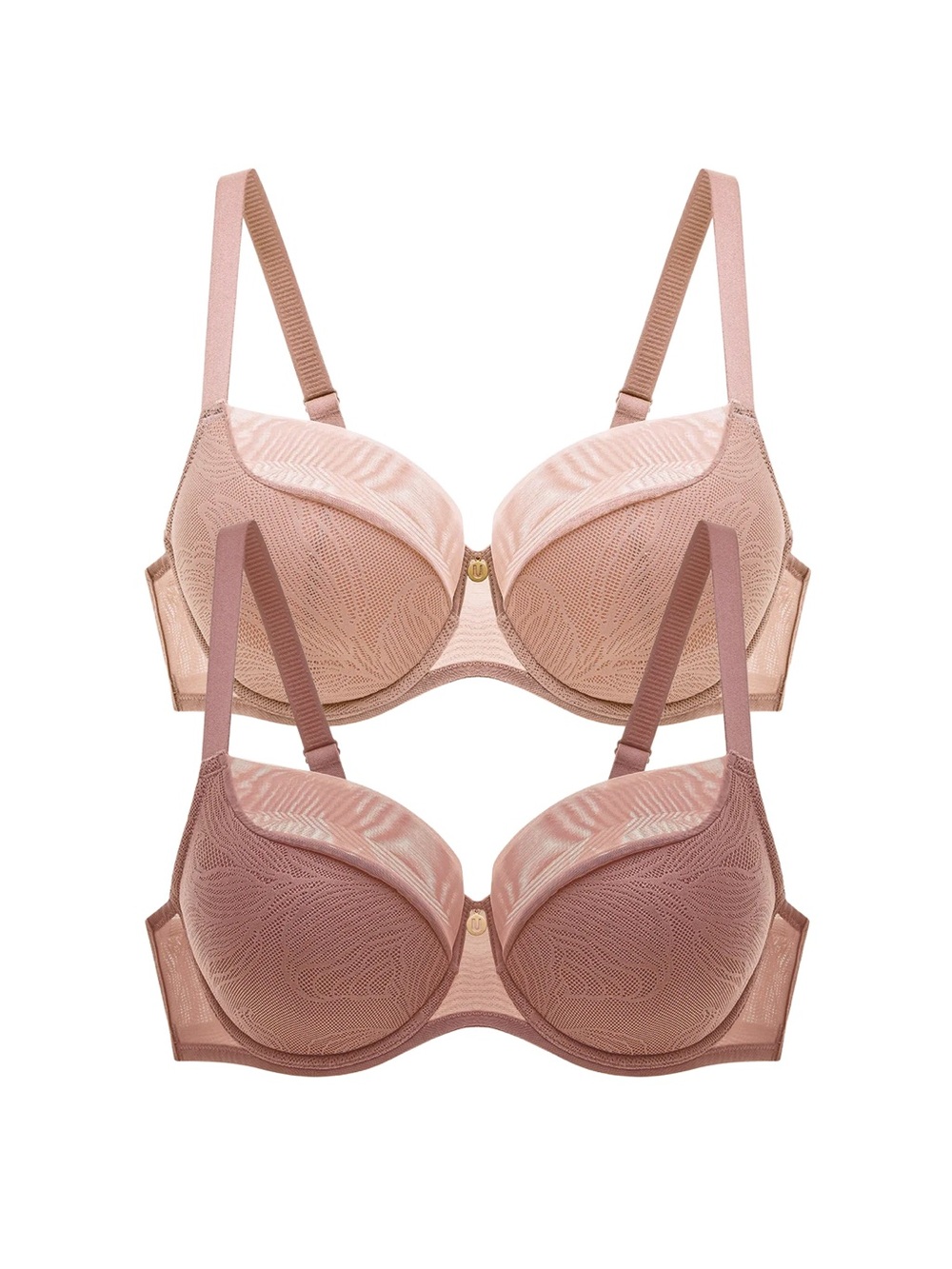 🩷 BUNDLE Understance Leslie FlexWire Lightly Padded Demi Bra - 32H 🩷